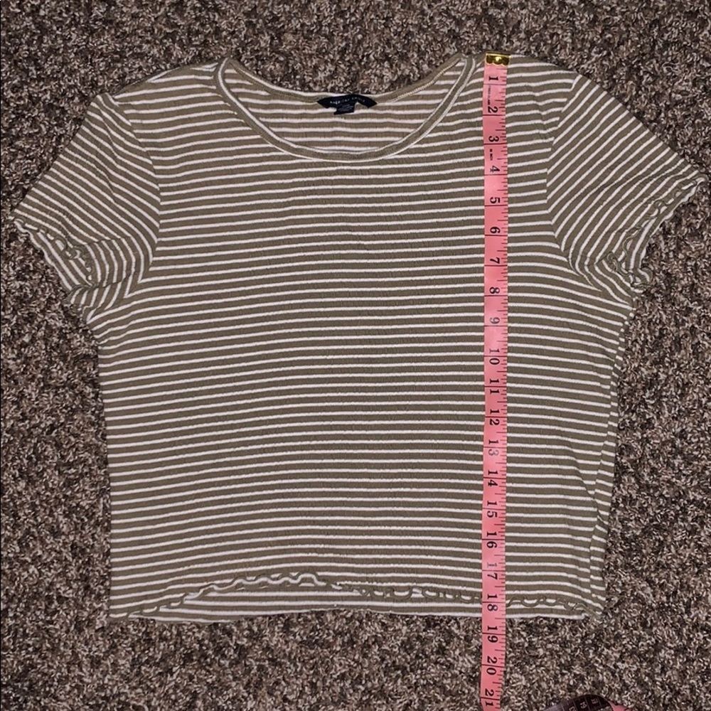 american eagle lettuce edge top